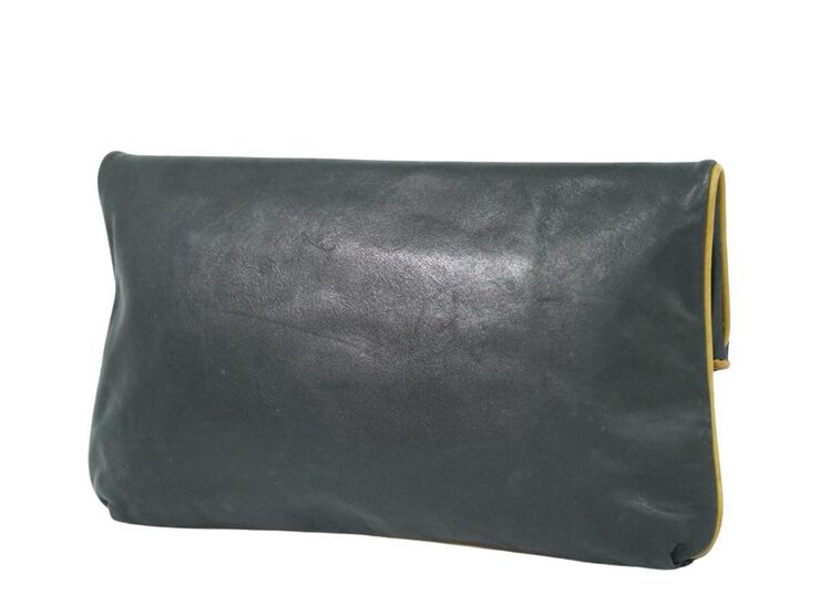 Celine Vintage Celine Clutch Black
