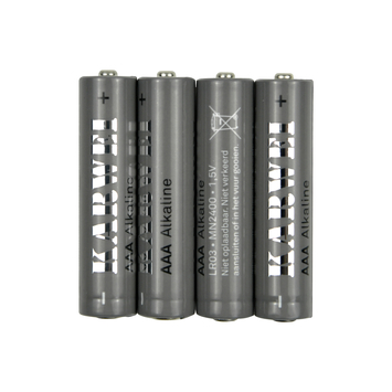 KARWEI Batterij Alkaline AAA 4 stuks