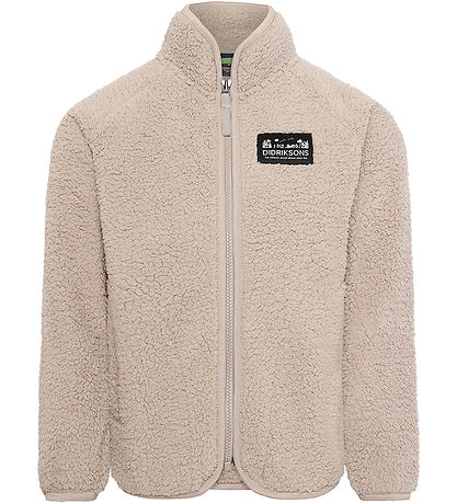 Didriksons Fleecejacke - Teddy - Gibbs - Beach Beige