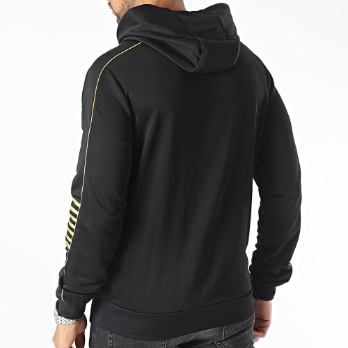 Sweat Capuche 6RPM06-PJ16Z Noir Doré