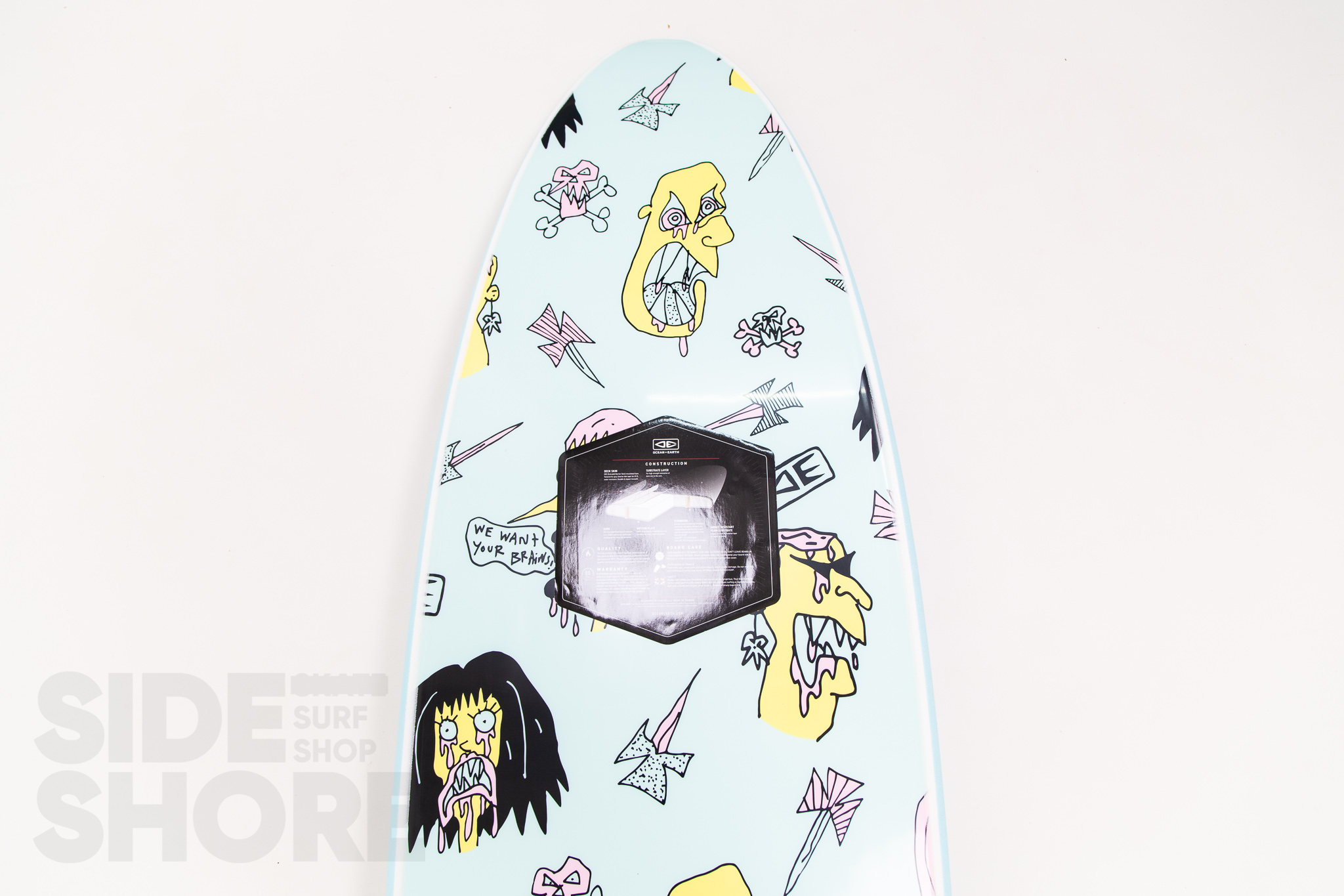 Ocean and earth EZI - Brains Rider  Softboard 7'0