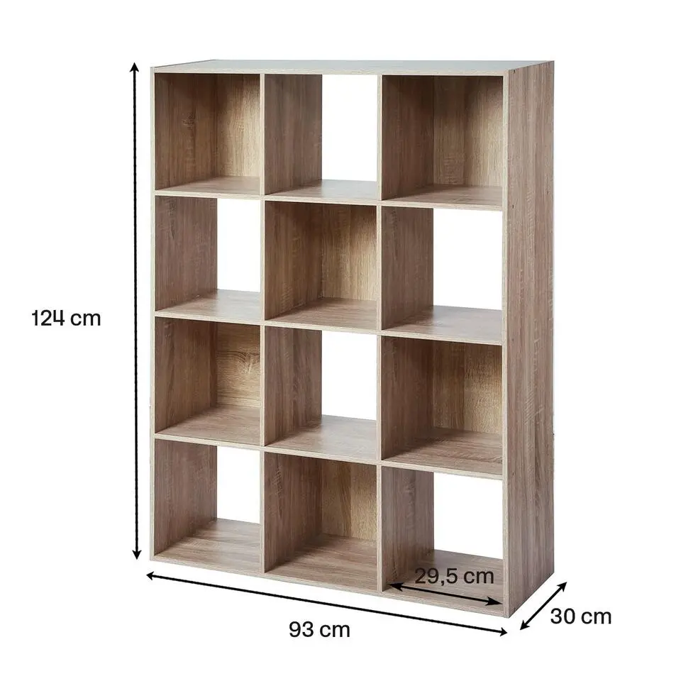 CALICOSY - Opbergrek - Licht hout - 124.2x93.3x29.8 cm