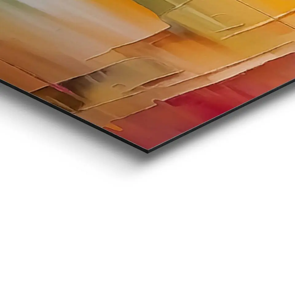 Schilderij Life Tree - colourful - 100x140cm - Bont