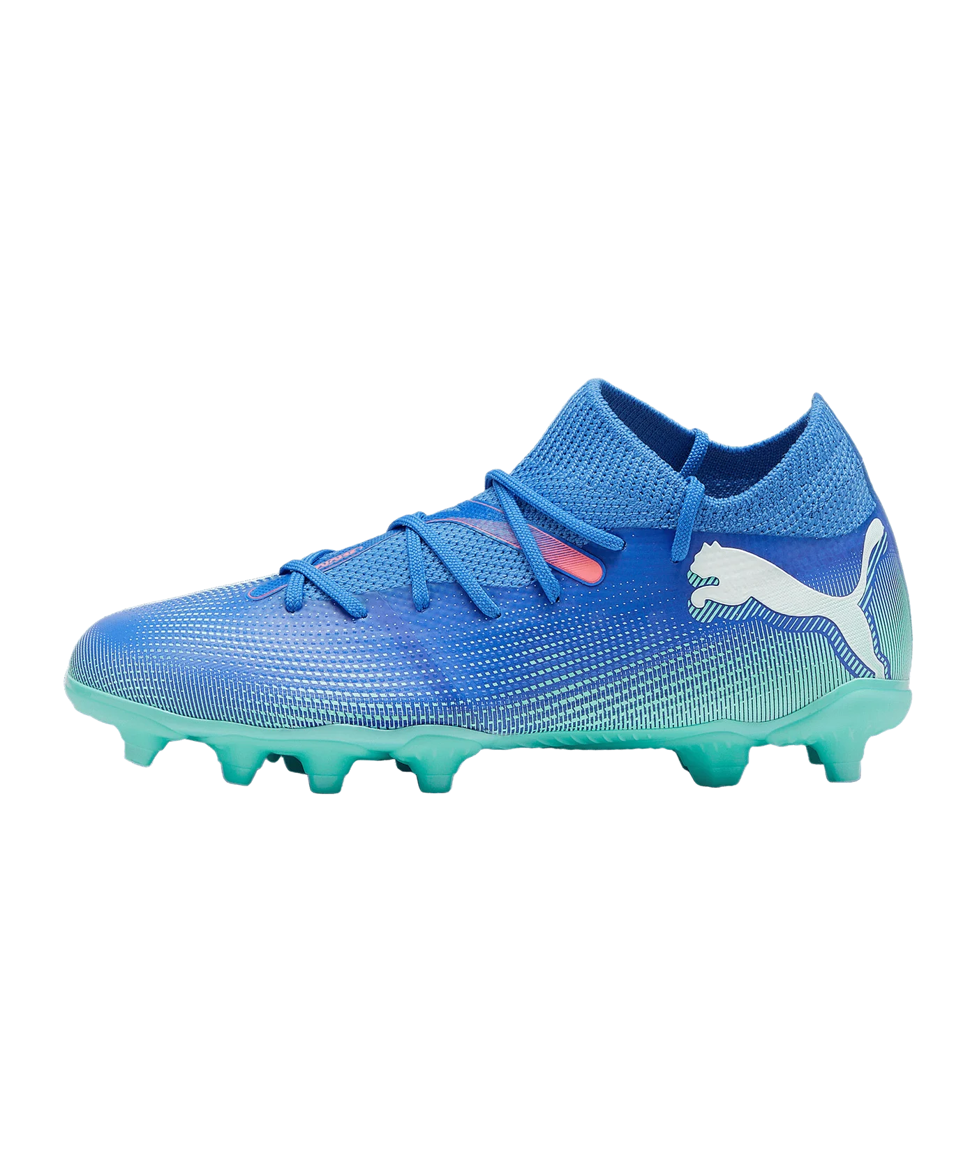 PUMA FUTURE 7 Match FG/AG Formula Jr Kids Blau Weiss F01