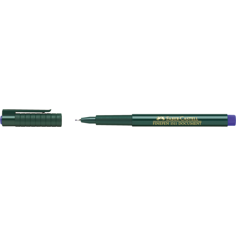 Faber-Castell Faserschreiber Finepen 1511, blau