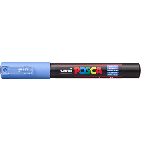 Posca PC1MC vandbaseret tusch - himmelblå
