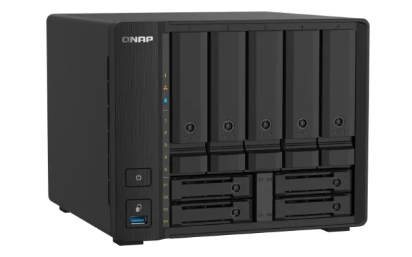 QNAP TS-932PX - NAS-server - 9 fag - SATA 6Gb/s - RAID 0, 1, 5, 6, 10, 50, JBOD, 5 hot reserve, 6 hot reserve, 60, 50 hot reserve, 10 hot reserve, 1 hot reserve, 60 hot reserve - RAM 4 GB - Gigabit Ethernet / 2,5 Gigabit Ethernet / 10 Gigabit Etherne