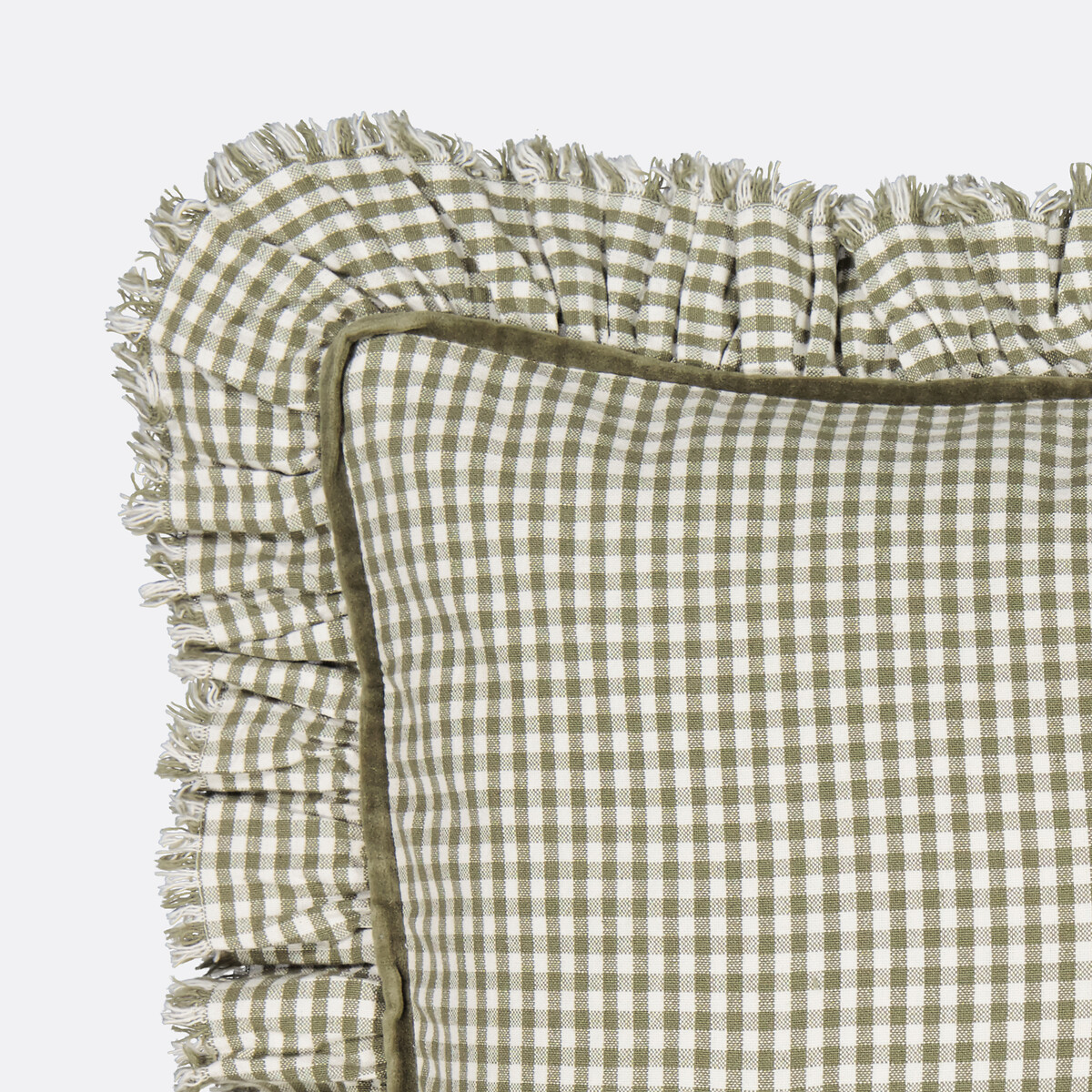 LA REDOUTE INTERIEURS<br>Capa de almofada 45x45 cm, algodão, Evie