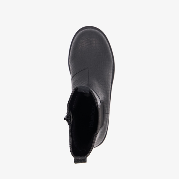 Blue Box meisjes chelsea boots met crocoprint