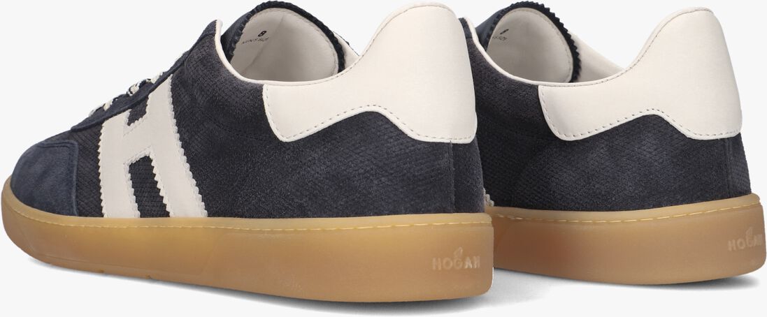 blauwe hogan lage sneakers cool allacciato h