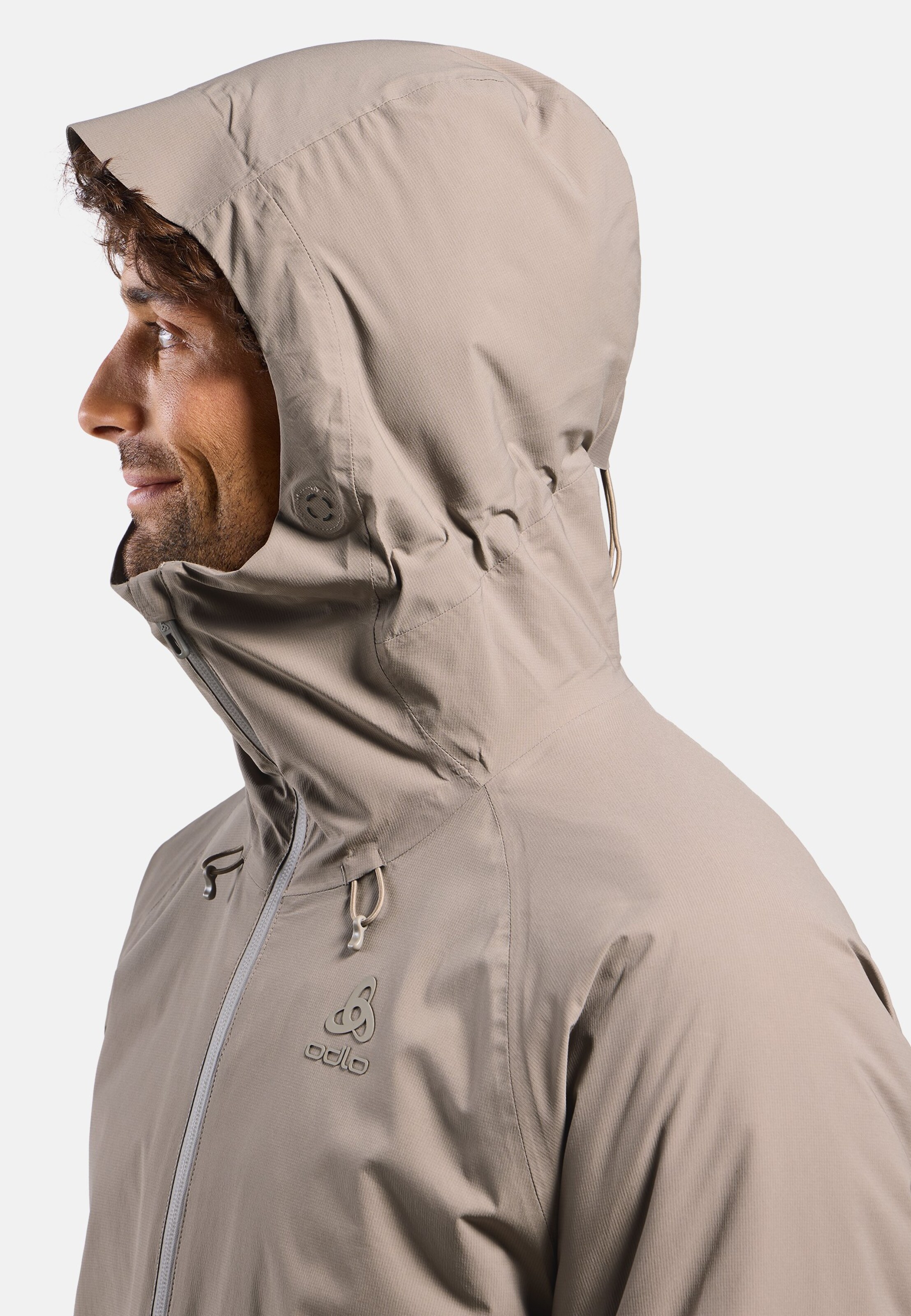 Wasserdichte Ascent S-Thermic Jacke in cinder