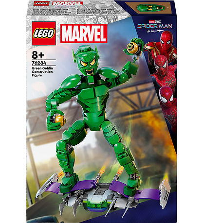 LEGO? Marvel Spider-Man - Byg Sølv-figur af Green Goblin 76284 -