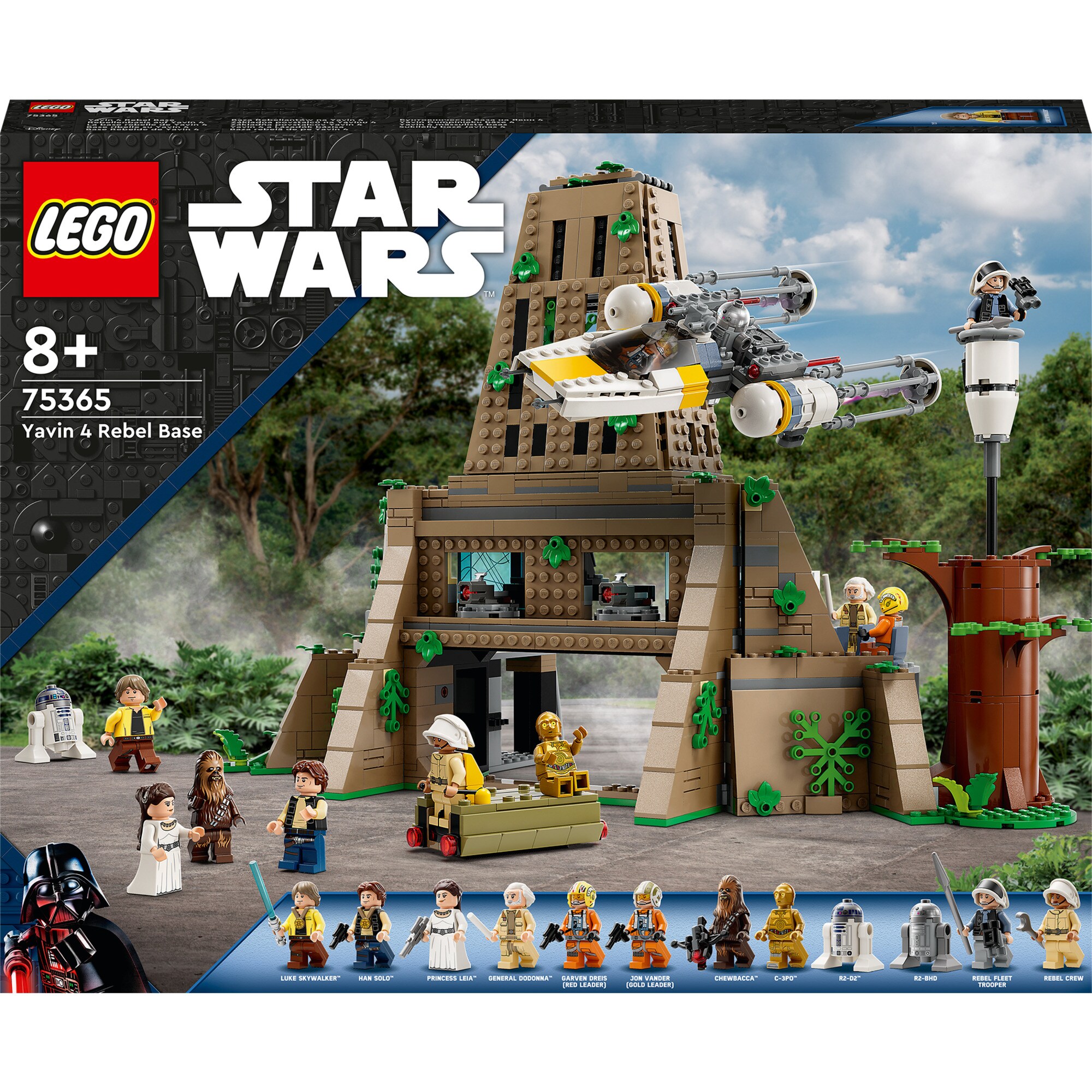 LEGO Konstruktionsspielzeug Star Wars Rebellenbasis auf Yavin 4