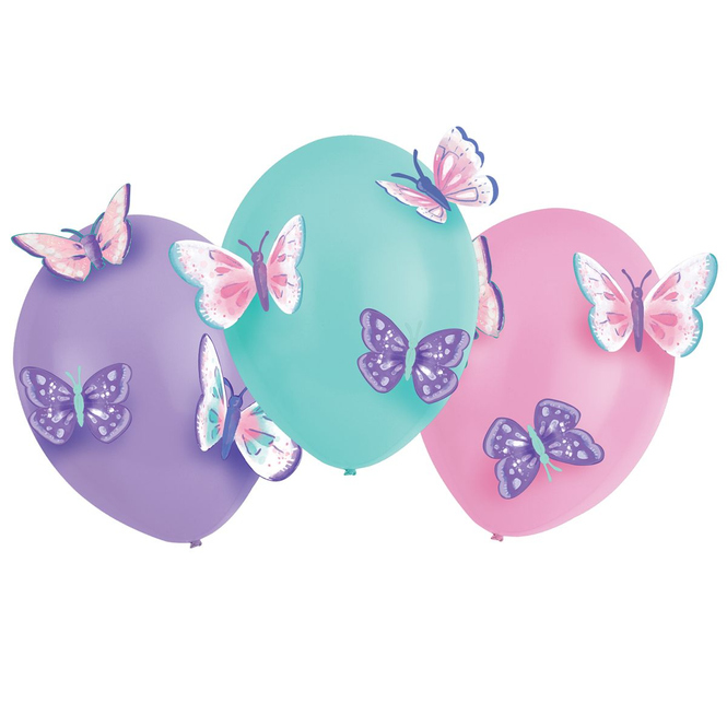 Ballonset - Schmetterling - Flutter - 3 Stück
