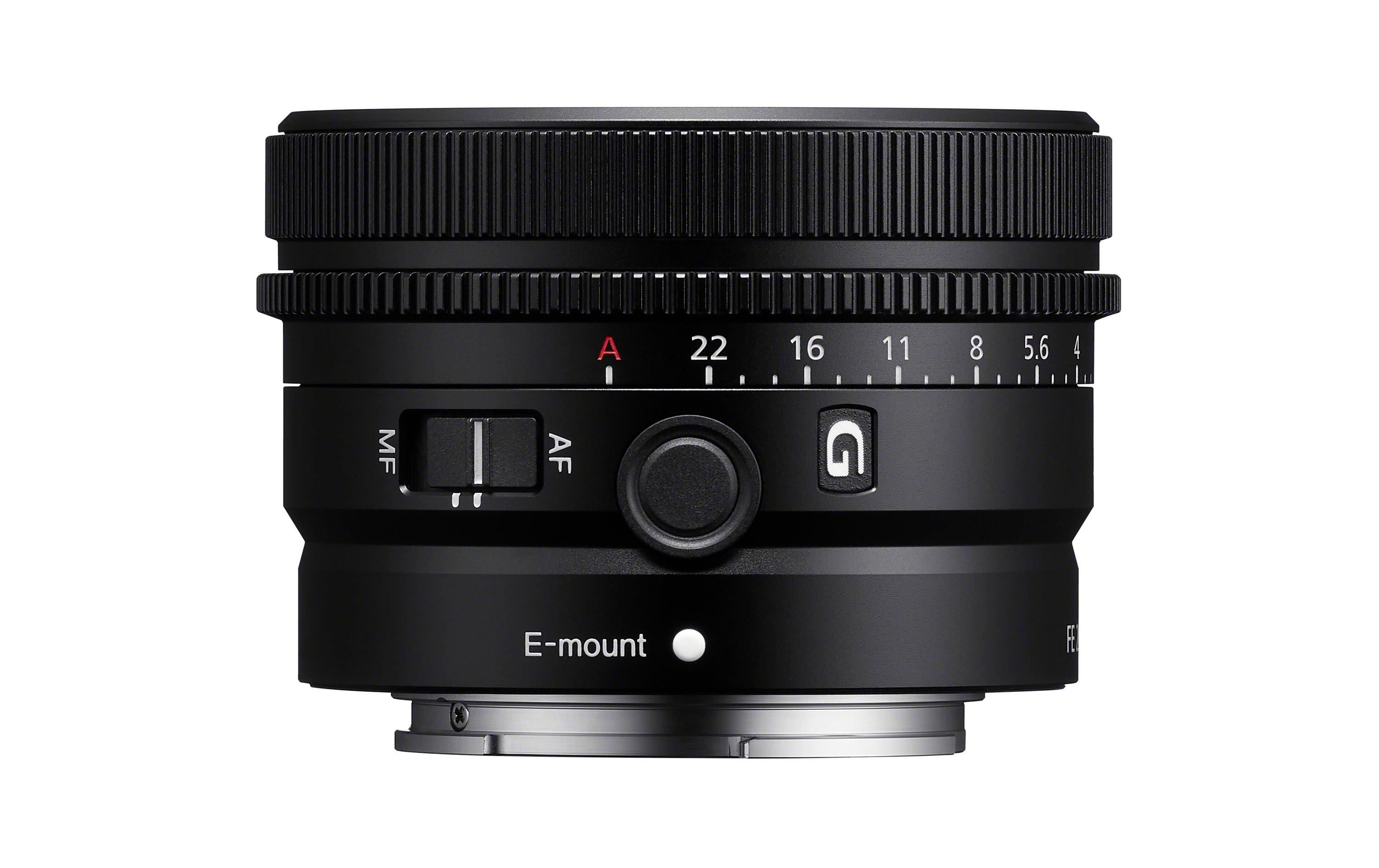Festbrennweite FE 40mm F/2.5 G – Sony E-Mount<br>Kompaktes, robustes Standard-Objektiv mit 40 mm Brennweite