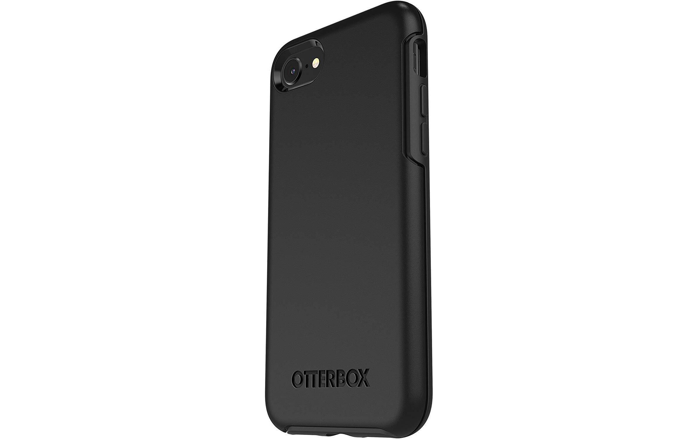 Back Cover Symmetry iPhone 7 / 8 / SE 2020 / SE 2022 SchwarzRobuste Hartschale für das iPhone 7 / 8 / SE 2020 / SE 2022, schwarz