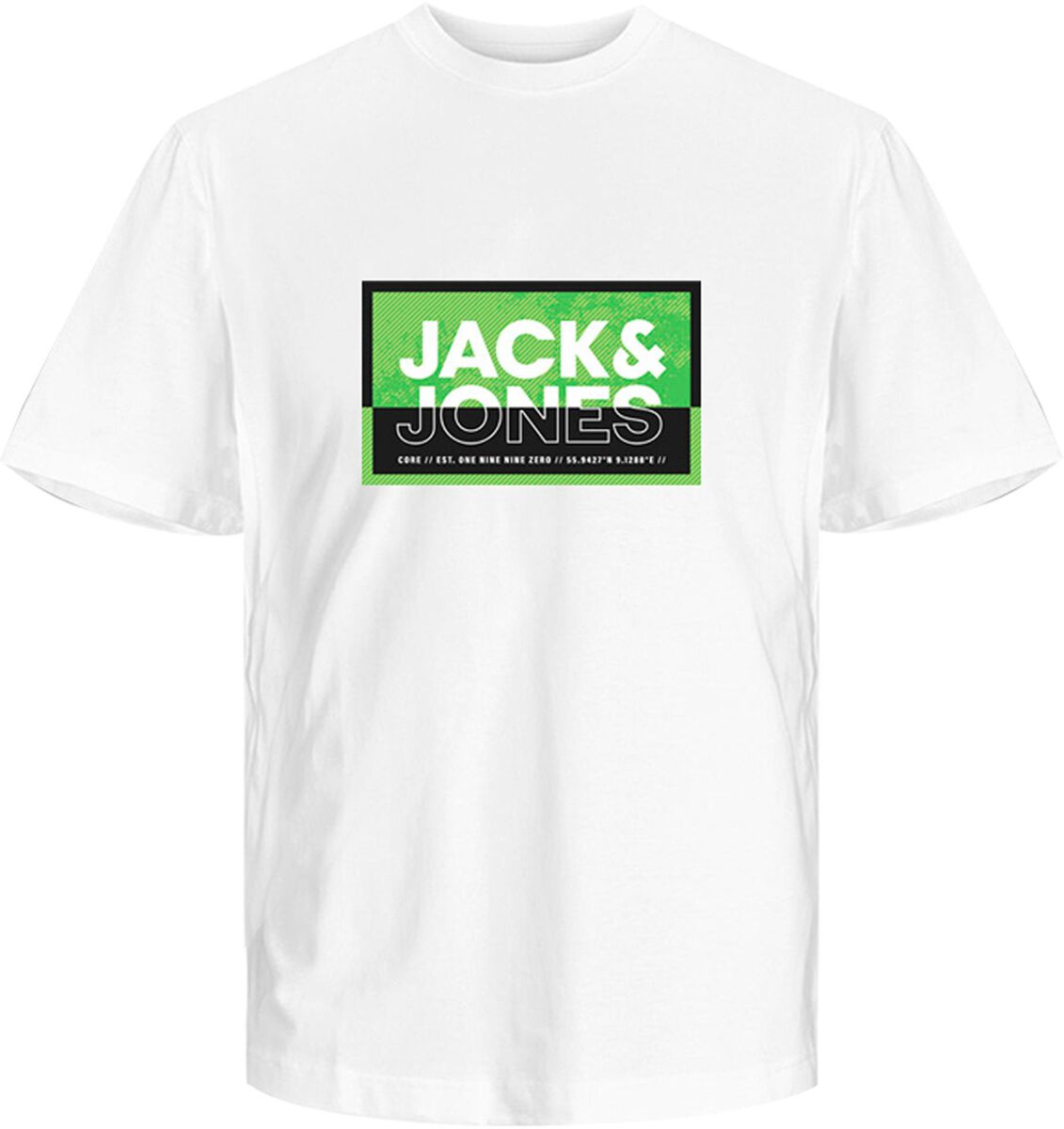 Jcologan summer crew FST JNR - T-Shirt Imprimé | Jack & Jones junior T-Shirt Manches courtes