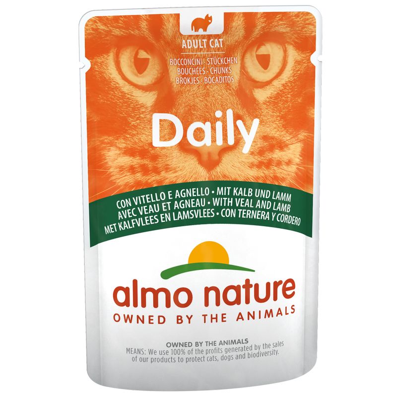 Lot Almo Nature Daily 12 x 70 g
