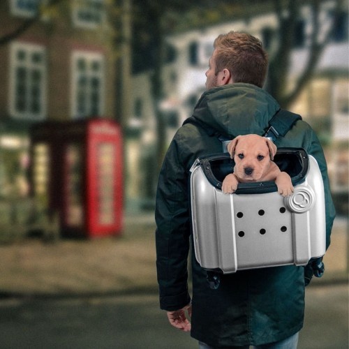Carrinho para animais de estimação London Pet Trolley, cinza