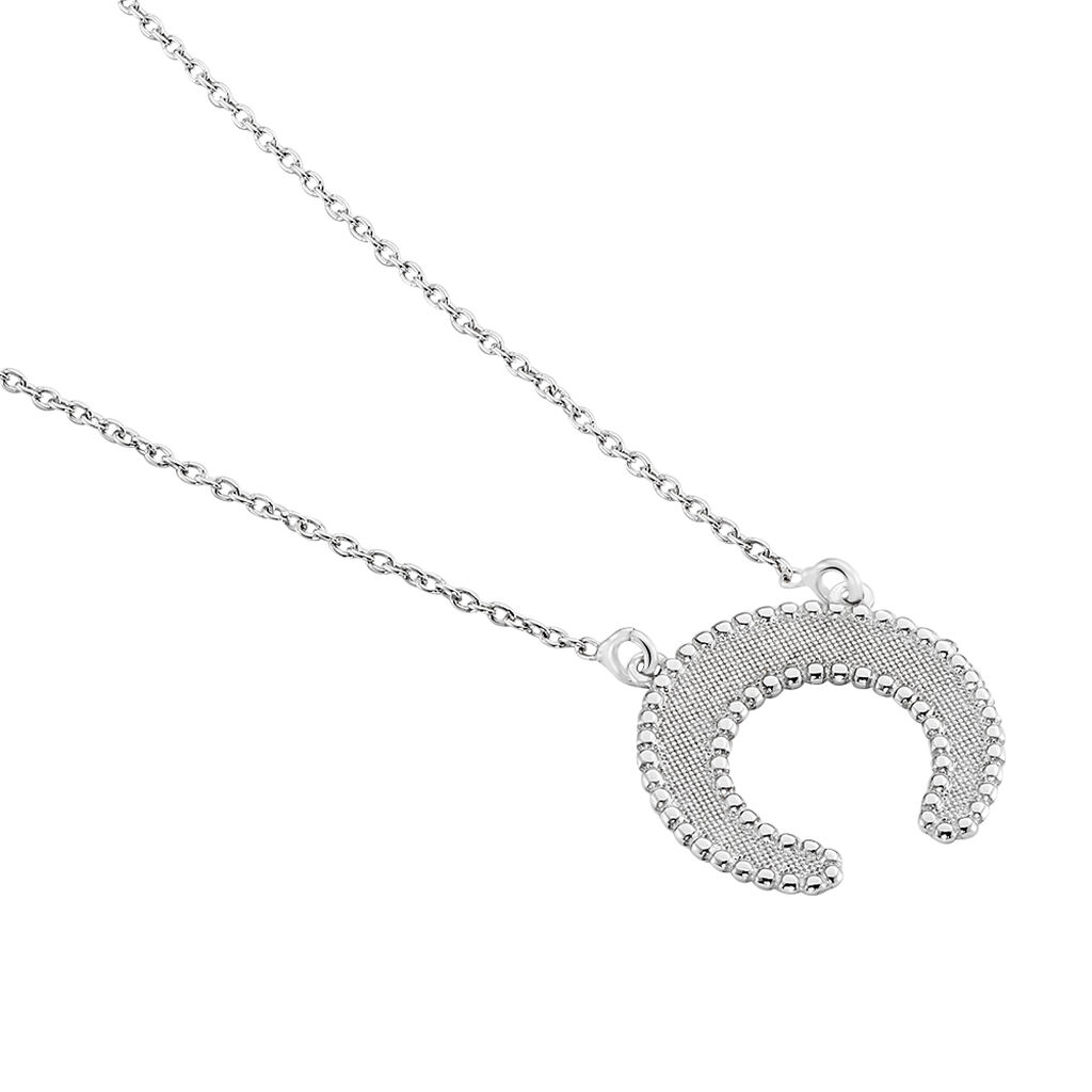 Collier Vaea Argent Blanc