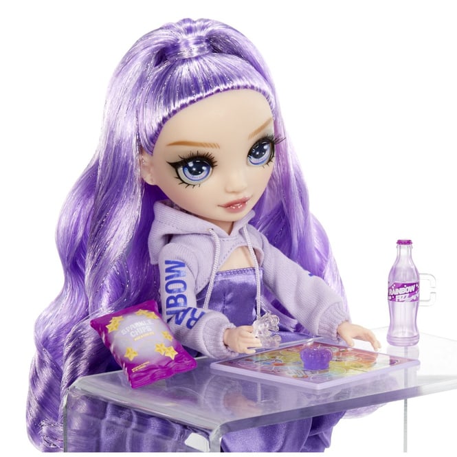 Rainbow High - Sparkle & Shine - Viola Puppe