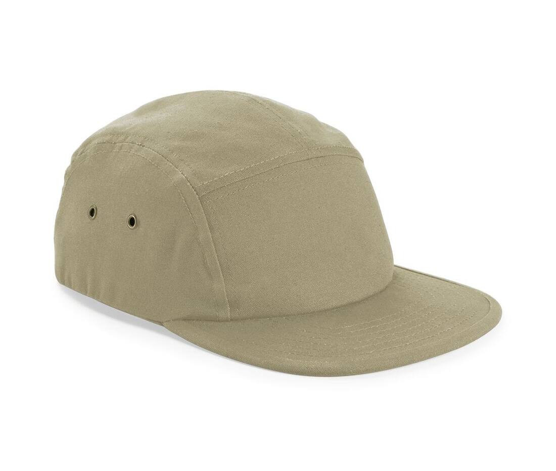 BEECHFIELD BF654 - Casquette Cinq Panneaux avec Visière Plate