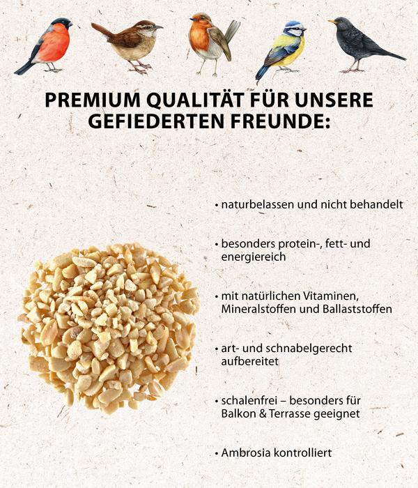 Dehner Natura Premium Wildvogelfutter Gehackte