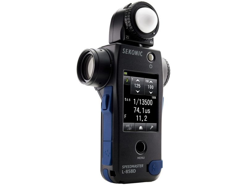 Sekonic Belichtungsmesser Speedmaster L-858D Belichtungsmesser mit Touchscreen-LCD-Bildschirm