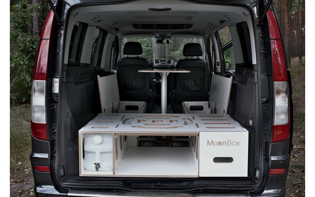 Moonbox Campingbox 115 mit Tisch passend für Van/Bus