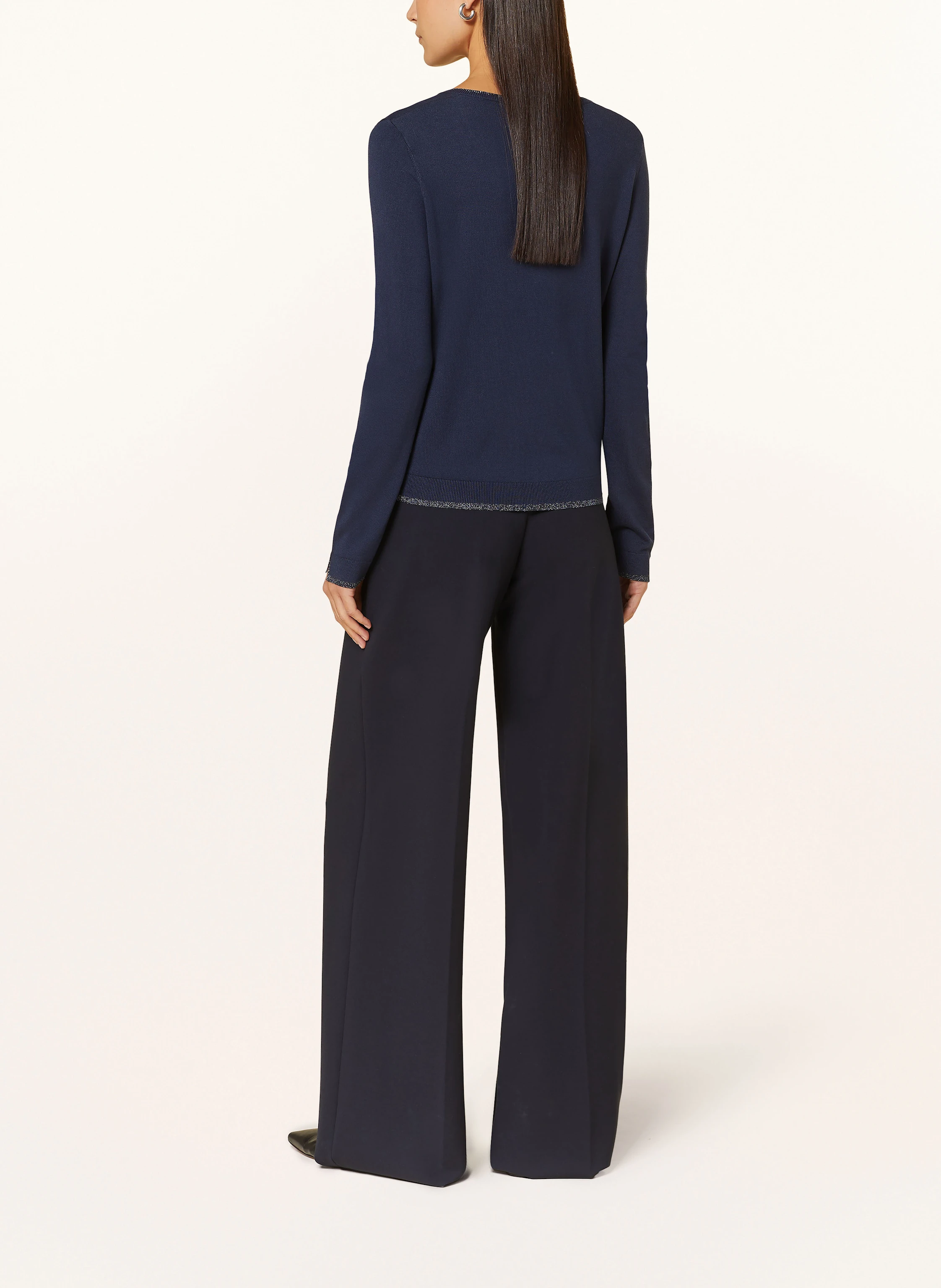 LIU JO Strickjacke mit Glitzergarn