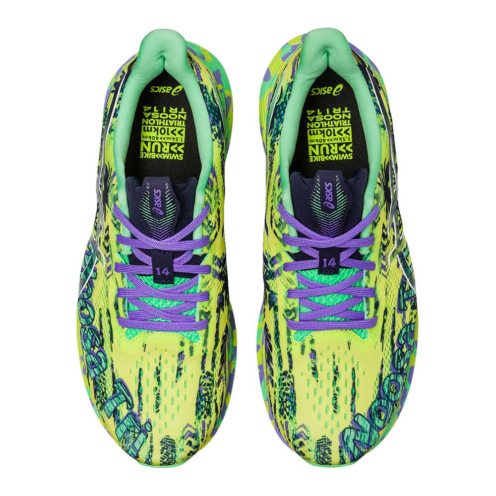 Asics NOOSA TRI™ 14 - Chaussures running Femme safety yellow/midnight