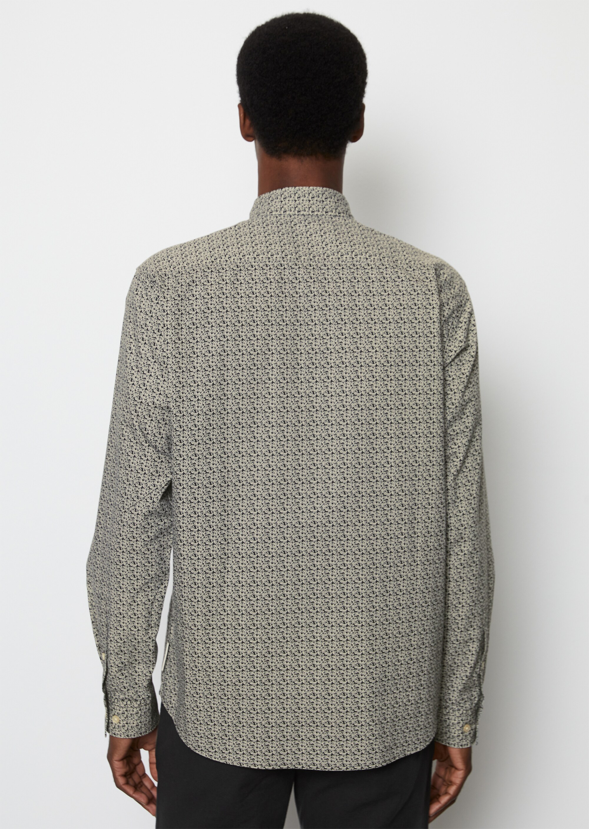 Hemd regular mit Allover-Print