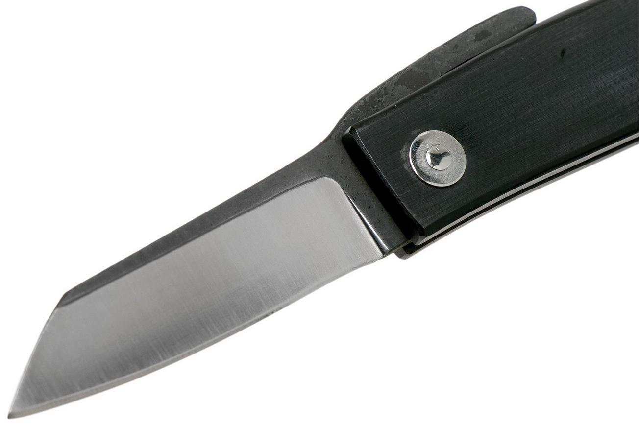 Ohta FK5 Higonokami-zakmes, Black Canvas Micarta