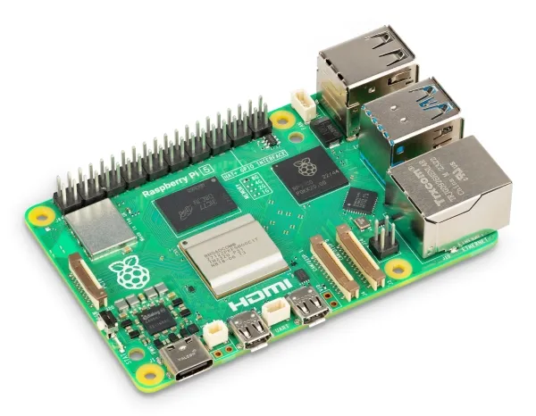 Raspberry Pi 5 Model B - Enkelttavle-computer - Broadcom BCM2712 / 2.4 GHz - RAM 16 GB - 802.11a/b/g/n/ac, Bluetooth 5.0