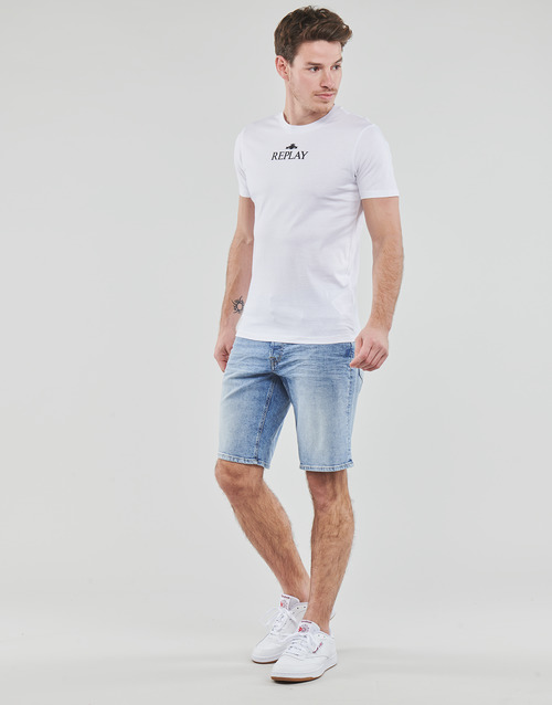 Replay - GROVER SHORT - Bleu clair