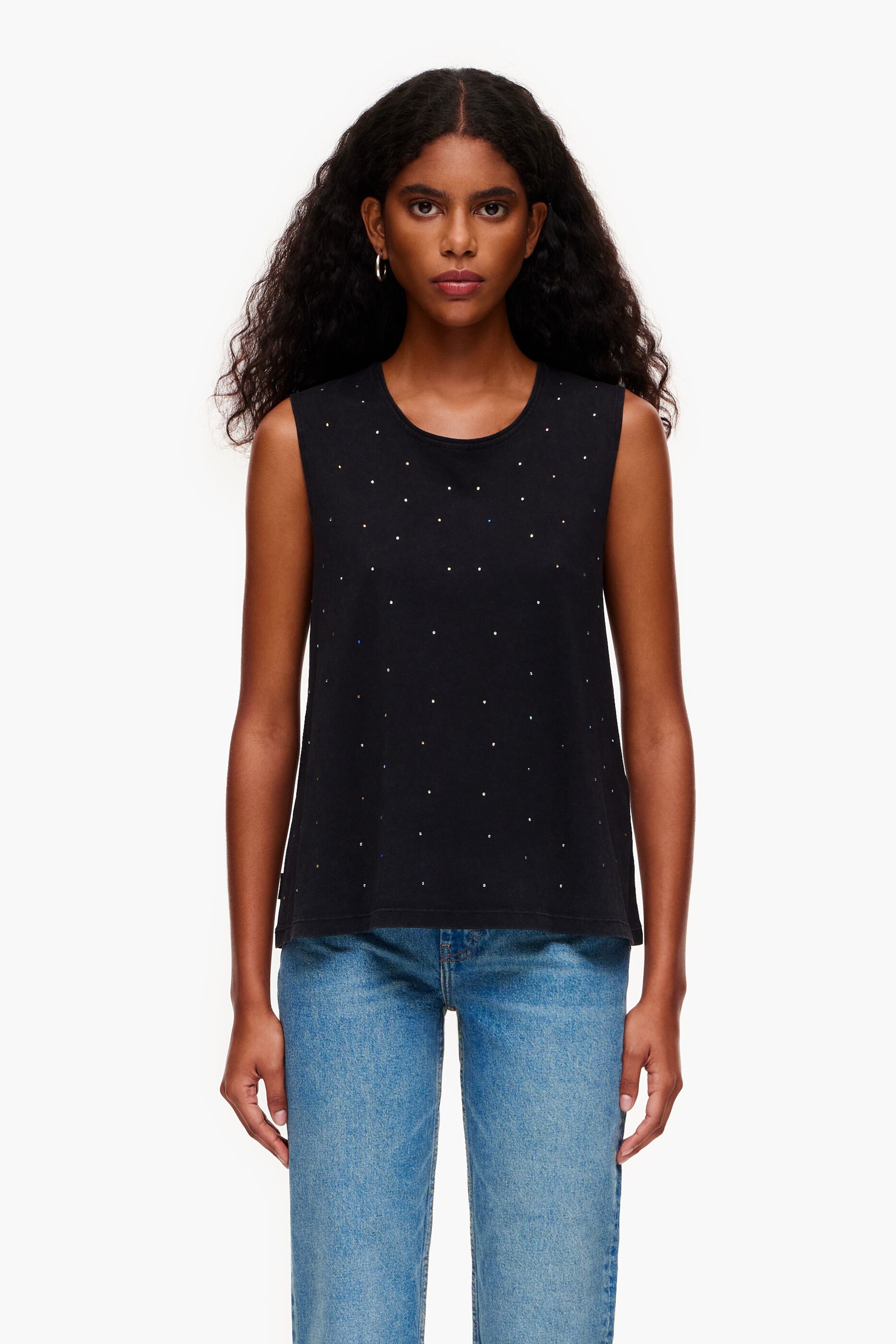 Camiseta preta Hot Fix Bimba