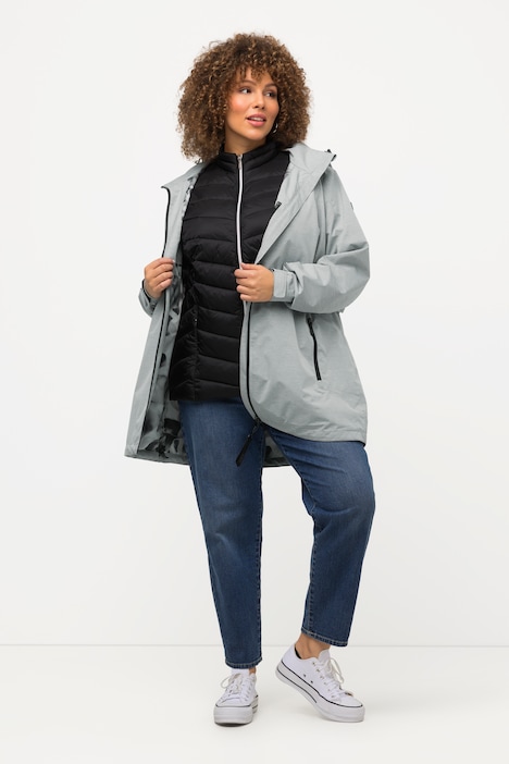 HYPRAR Funktionsjacke, wasserdicht, Kapuze