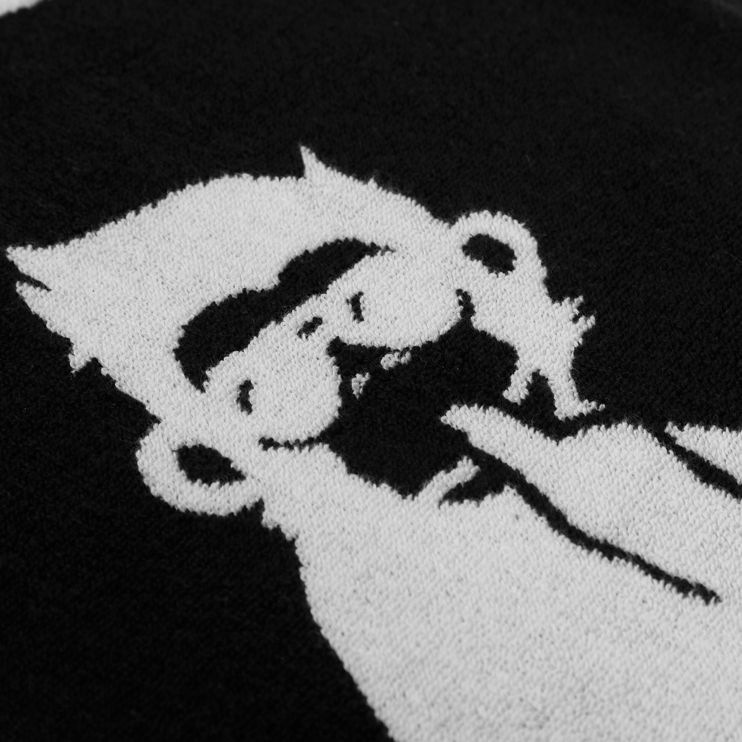 Quiet Please Performance 50x100cm Serviette - Noir , Blanc