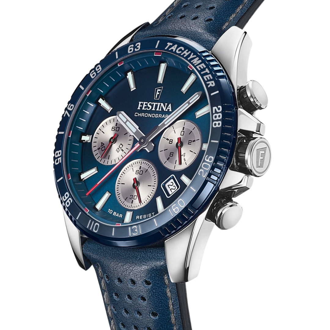 Festina Timeless Chrono Blau