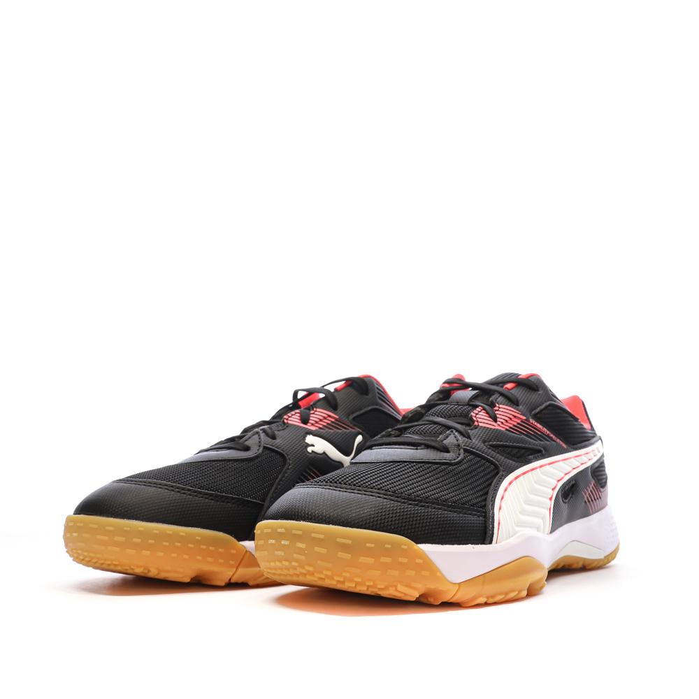 Puma Baskets Noires/Rouges Garçon Puma Solarflash