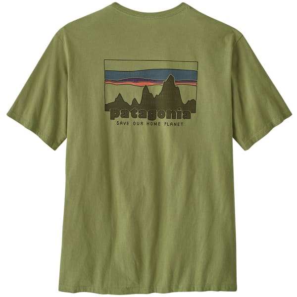 T-shirt PATAGONIA M'S '73 SKYLINE ORGANIC T-SHIRT BUCKHORN GREEN