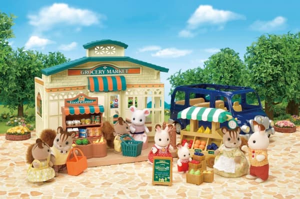Sylvanian Families Supermarked i landsbyen