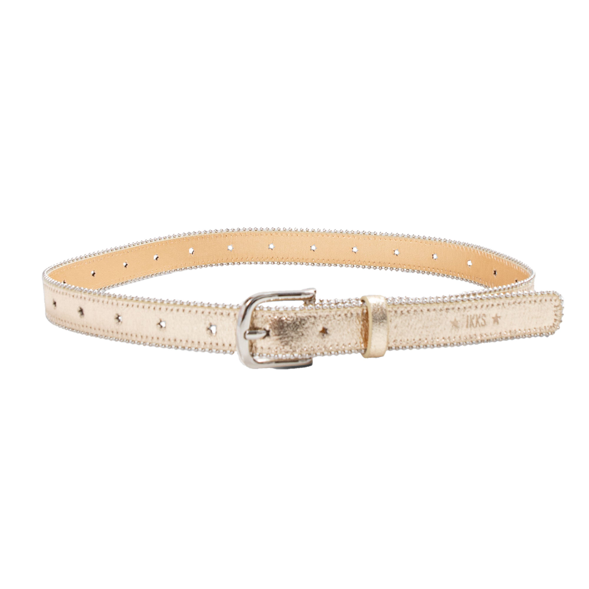 Ceinture aspect métallique | Argent