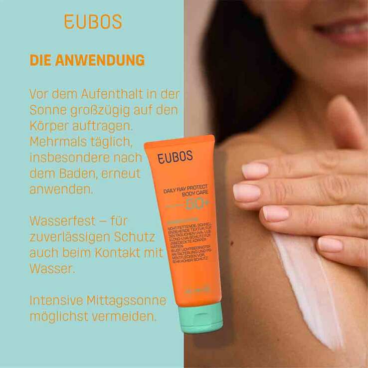 Eubos Daily Ray Protect Body Care Lotion LSF 50 + , 125 ml