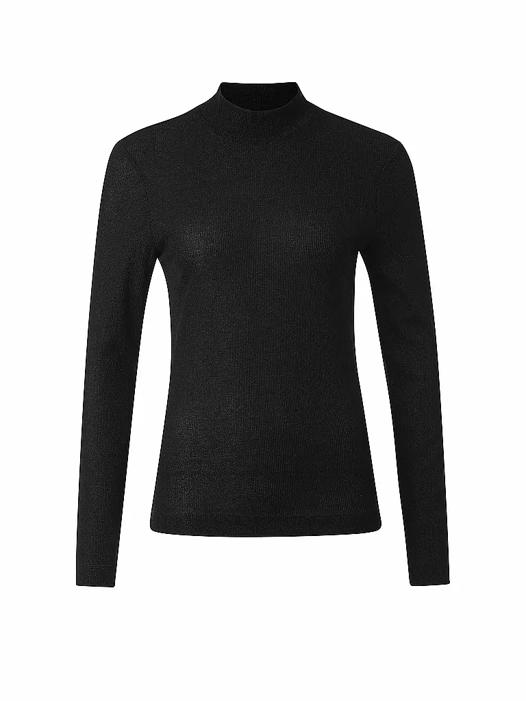 RICH & ROYAL Rollkragenshirt schwarz