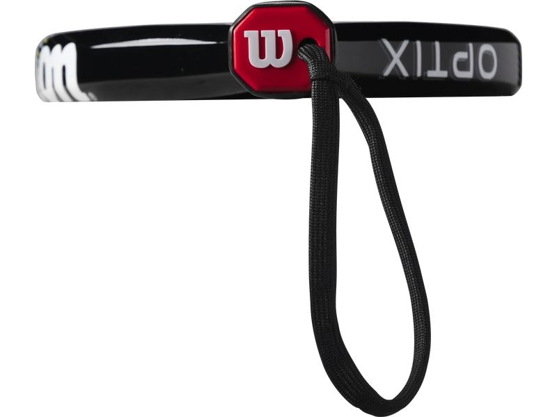 Wilson Padelracket Optix V1 Schwarz Padelschläger mit Carbon Rahmen