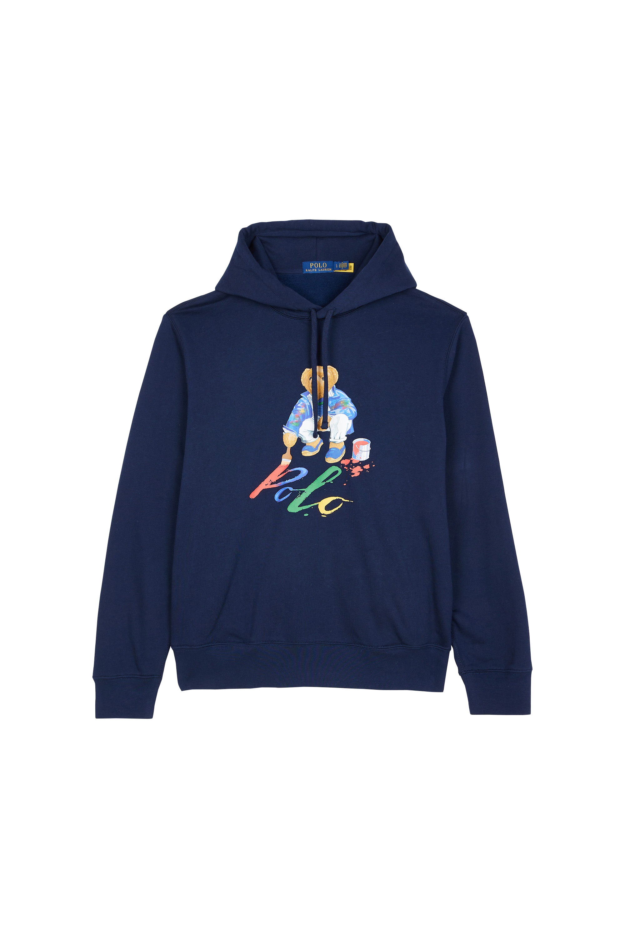 POLO RALPH LAUREN Hoodie GRAPHIC FLEECE-LSL-SWS Bleu