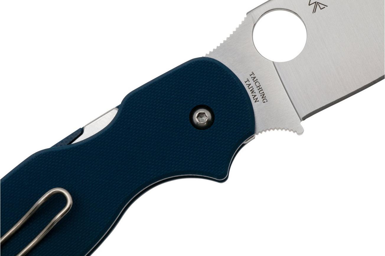 Spyderco Sage 5 CPM SPY27 C123GPCBL Cobalt Blue G10 zakmes