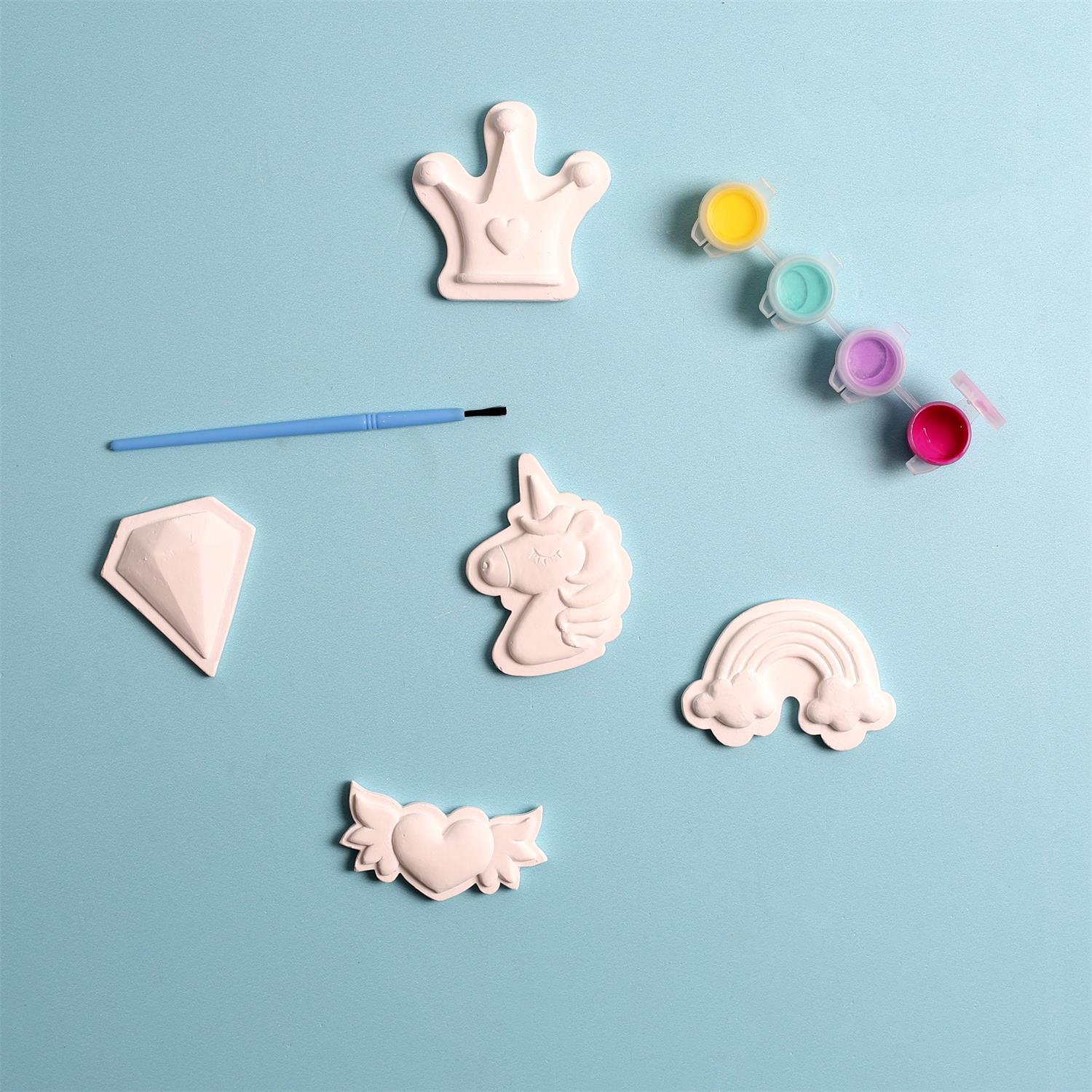 FIGURINE A PEINDRE X5 PIECES