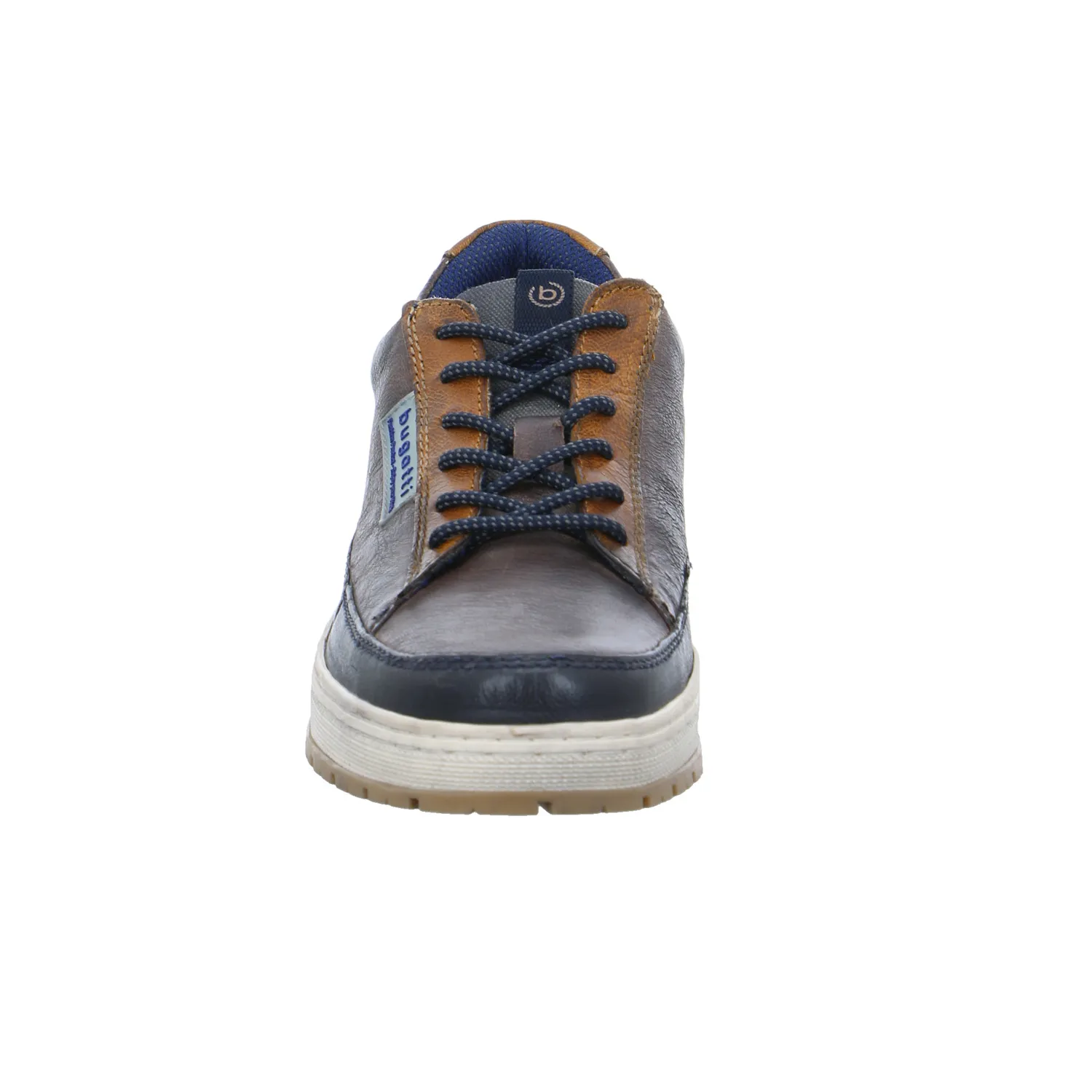 BUGATTI SHOES Halbschuh Braun Leder